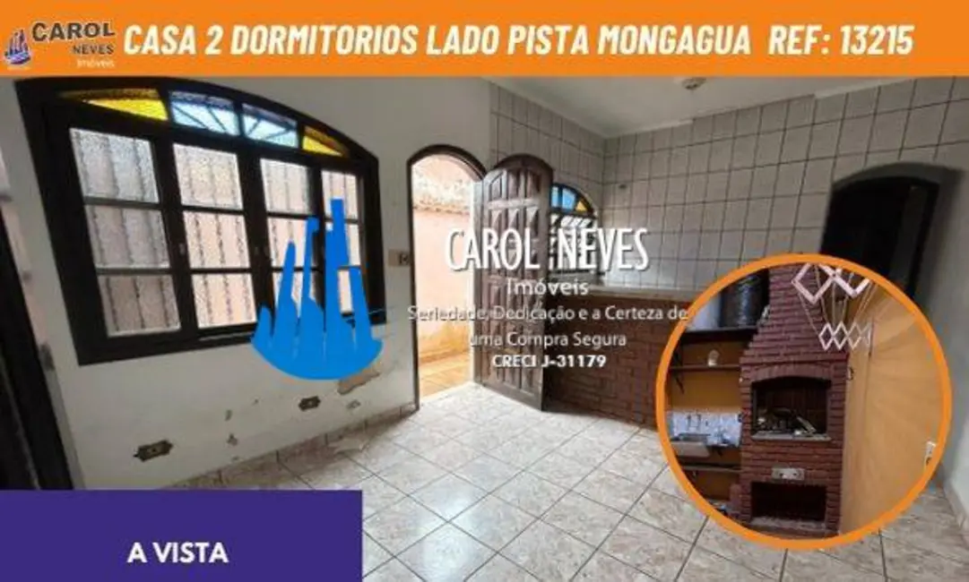 Foto 1 de Casa com 2 quartos à venda, 54m2 em Mongagua - SP