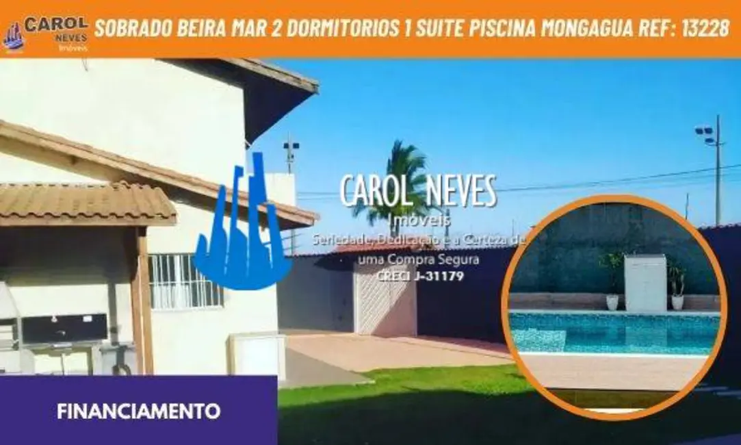 Foto 1 de Casa com 2 quartos à venda, 87m2 em Mongagua - SP