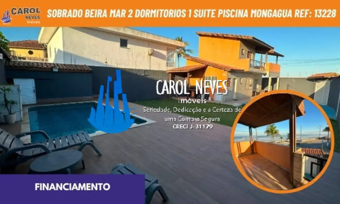 Foto 1 de Casa com 2 quartos à venda, 87m2 em Mongagua - SP