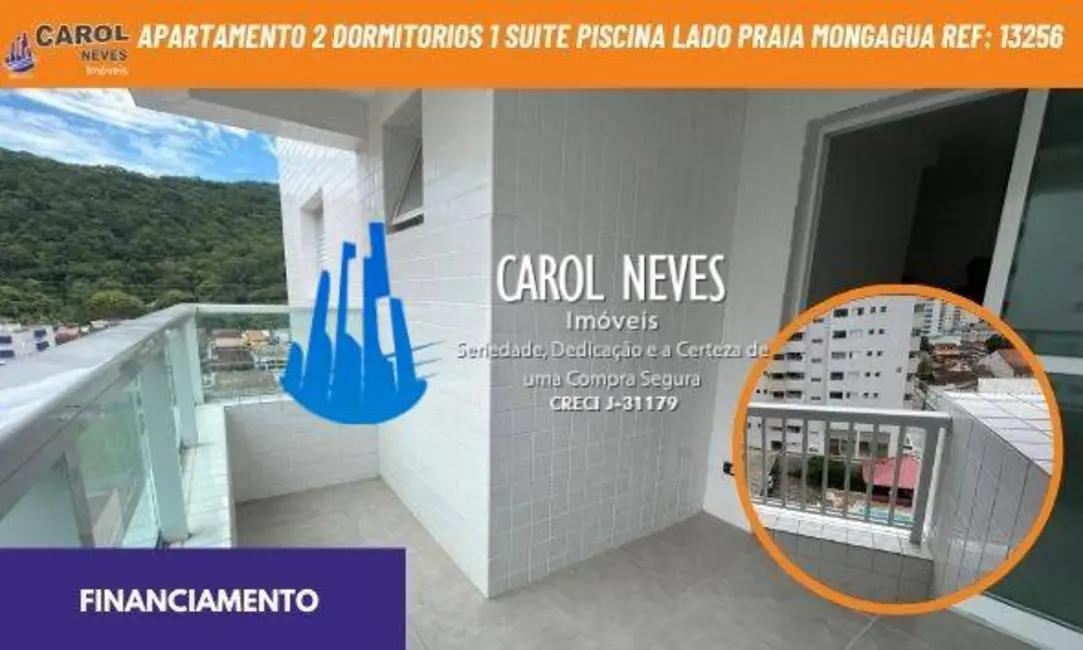 Foto 1 de Apartamento com 2 quartos à venda, 75m2 em Centro, Mongagua - SP