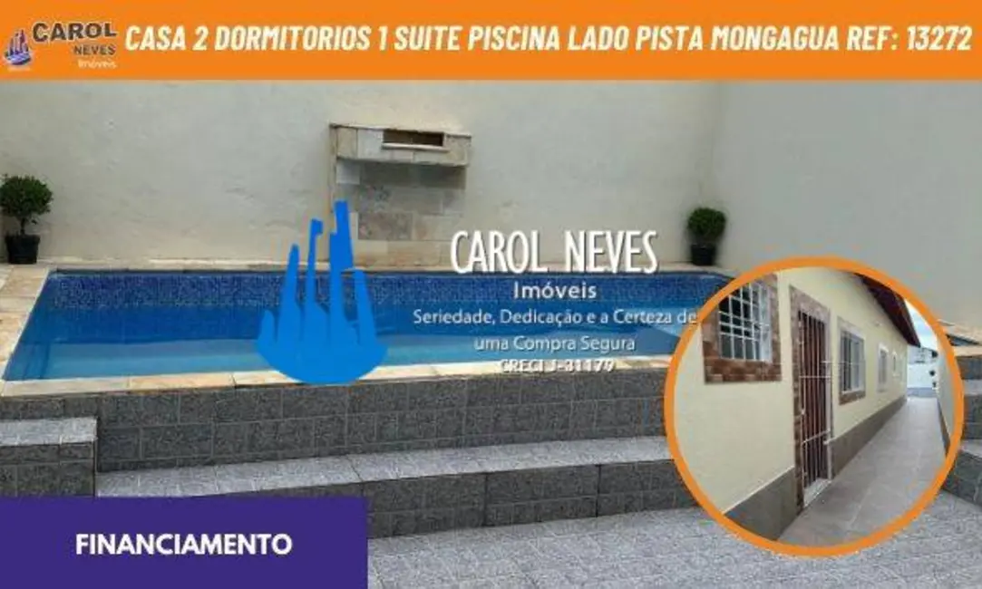 Foto 1 de Casa com 2 quartos à venda, 77m2 em Agenor de Campos, Mongagua - SP