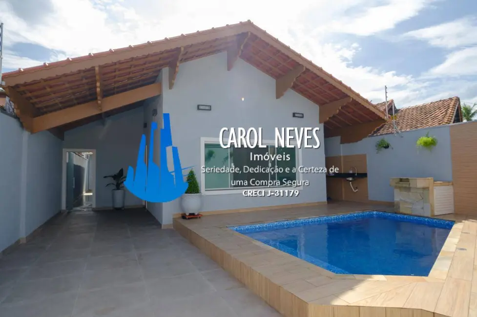 Foto 2 de Casa com 3 quartos à venda, 148m2 em Solemar, Praia Grande - SP