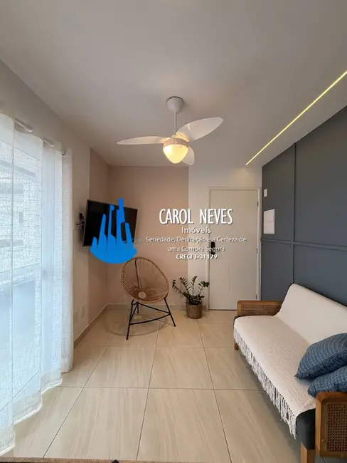 Foto 6 de Apartamento com 1 quarto à venda, 42m2 em Aviação, Praia Grande - SP