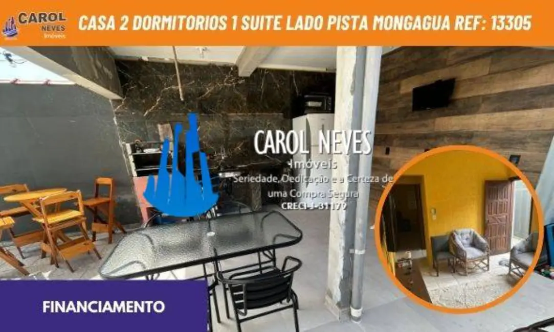 Foto 1 de Casa com 2 quartos à venda, 84m2 em Mongagua - SP