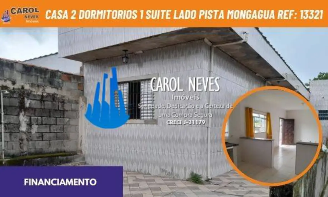 Foto 1 de Casa com 2 quartos à venda, 80m2 em Mongagua - SP