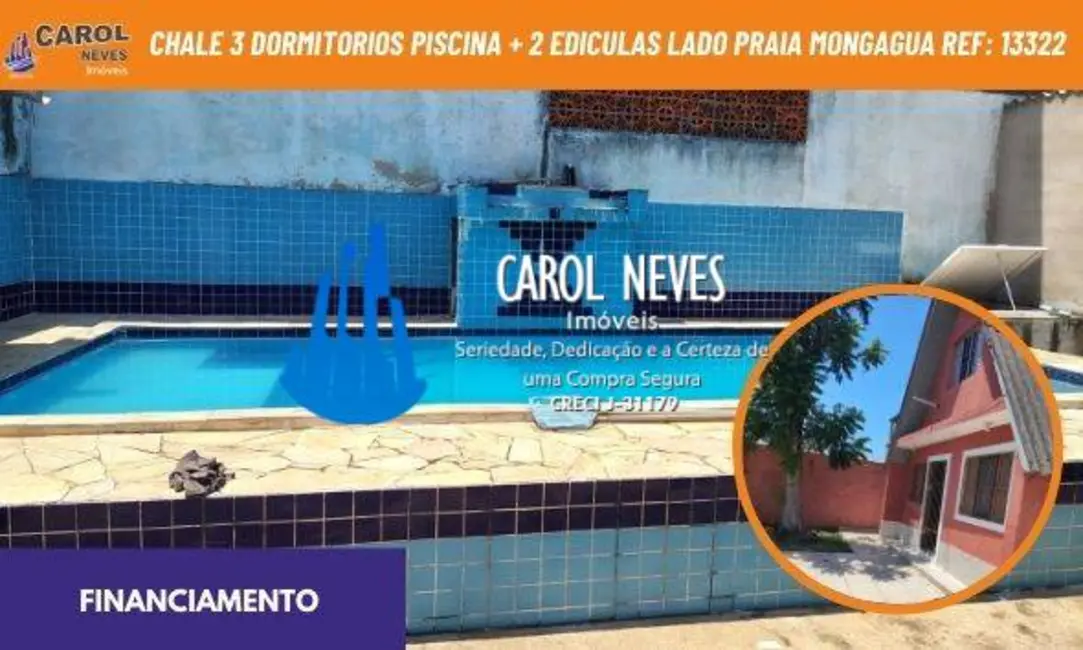 Foto 1 de Casa com 3 quartos à venda, 181m2 em Mongagua - SP