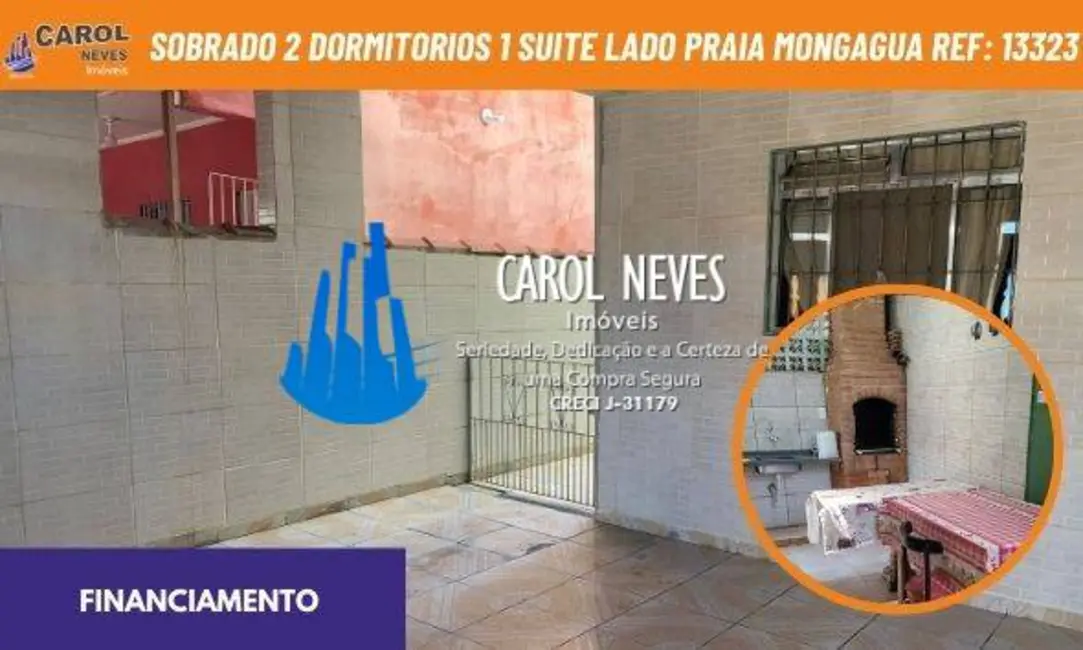 Foto 1 de Casa com 2 quartos à venda, 85m2 em Mongagua - SP