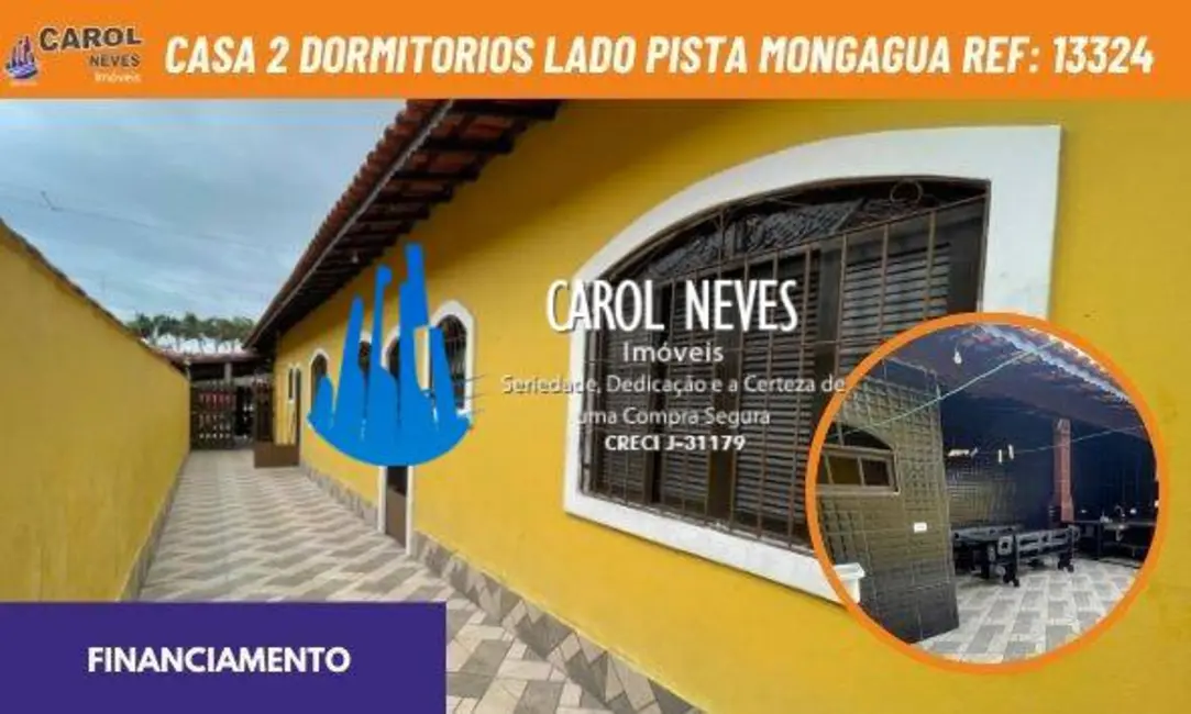 Foto 1 de Casa com 2 quartos à venda, 80m2 em Mongagua - SP