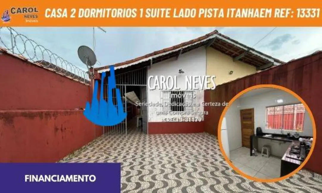 Foto 1 de Casa com 2 quartos à venda, 98m2 em Itanhaem - SP