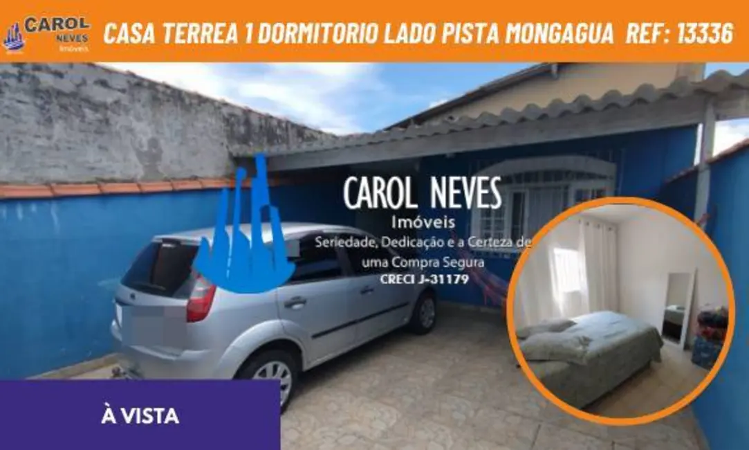 Foto 1 de Casa com 1 quarto à venda, 84m2 em Mongagua - SP