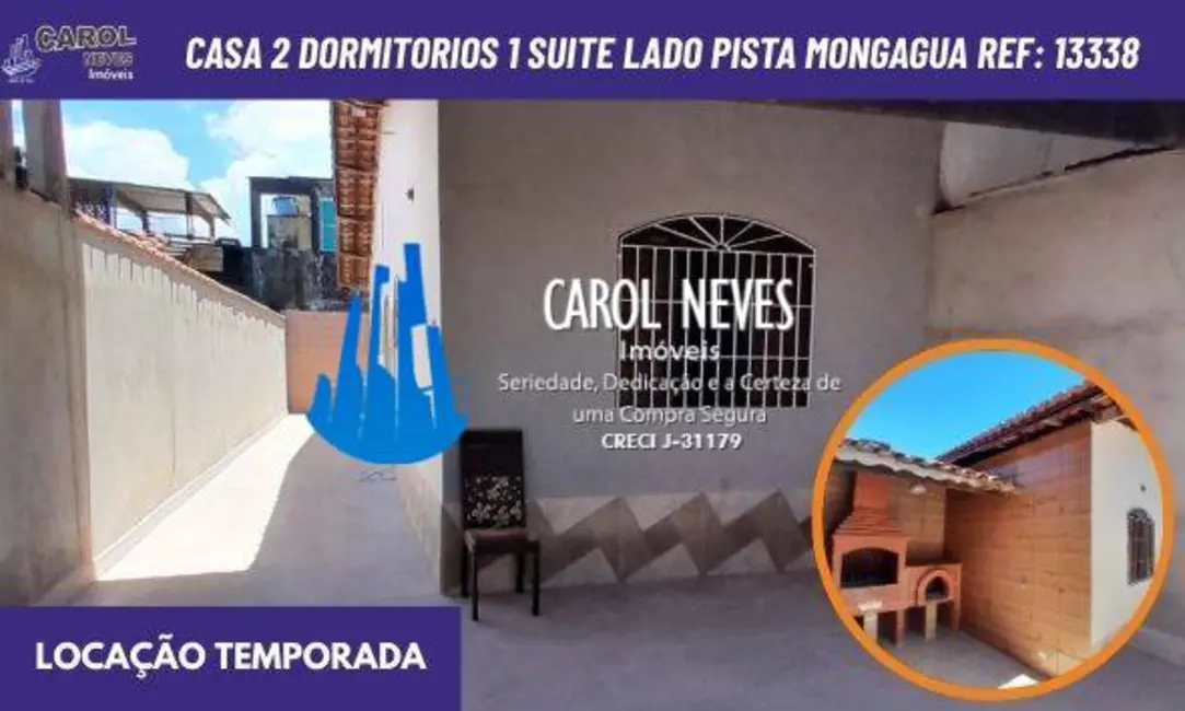 Foto 1 de Casa com 2 quartos à venda e para alugar em Mongagua - SP