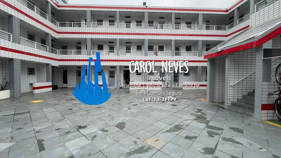 Foto 2 de Kitnet com 1 quarto à venda, 20m2 em Guilhermina, Praia Grande - SP