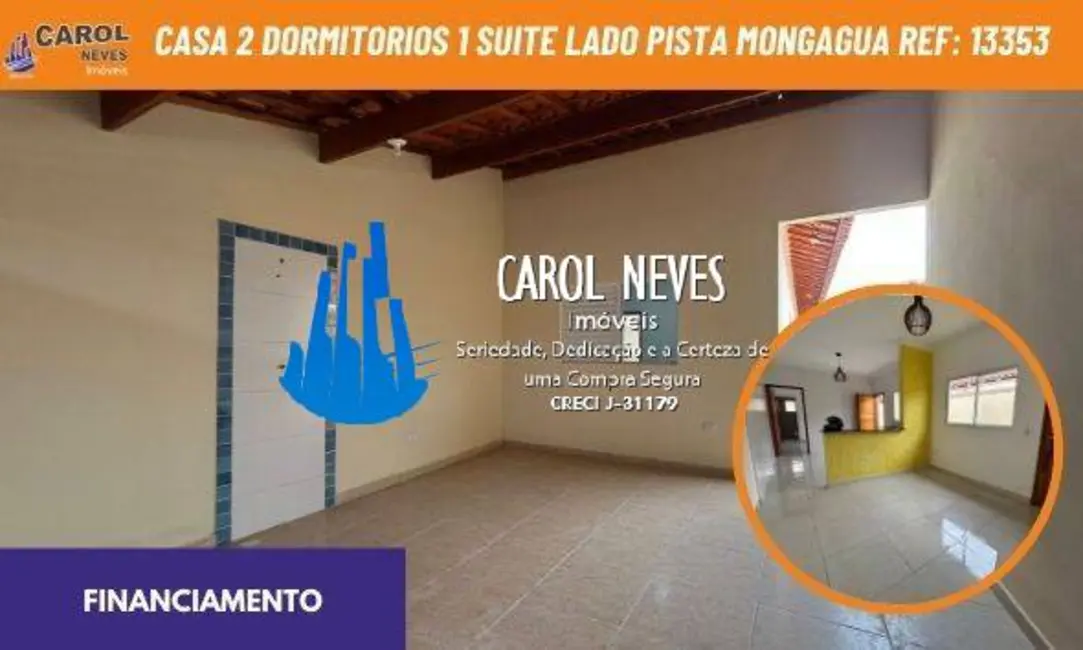 Foto 1 de Casa com 2 quartos à venda, 100m2 em Mongagua - SP