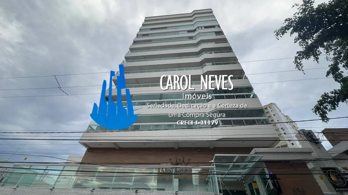 Foto 2 de Apartamento com 2 quartos à venda, 61m2 em Guilhermina, Praia Grande - SP