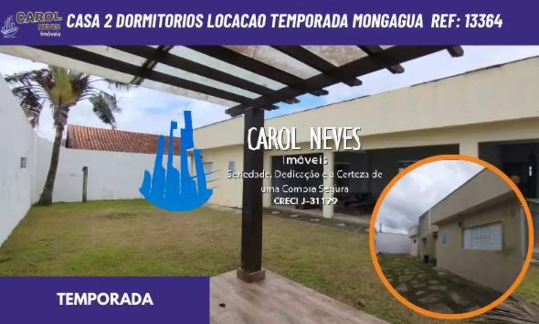 Foto 1 de Casa com 3 quartos para alugar, 250m2 em Mongagua - SP