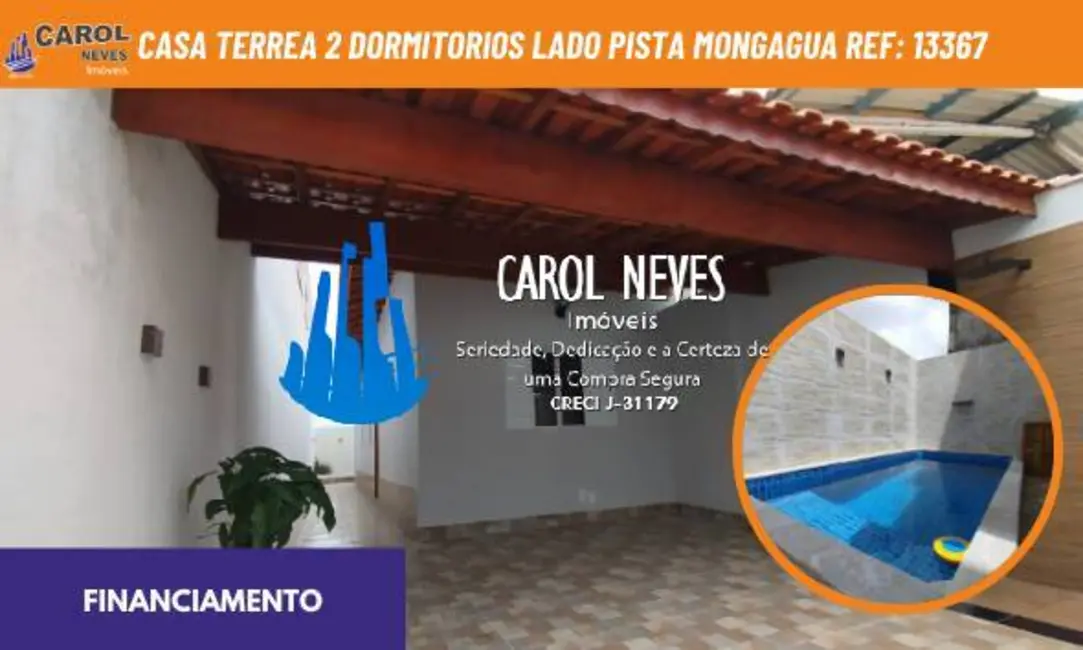 Foto 1 de Casa com 1 quarto à venda, 60m2 em Mongagua - SP