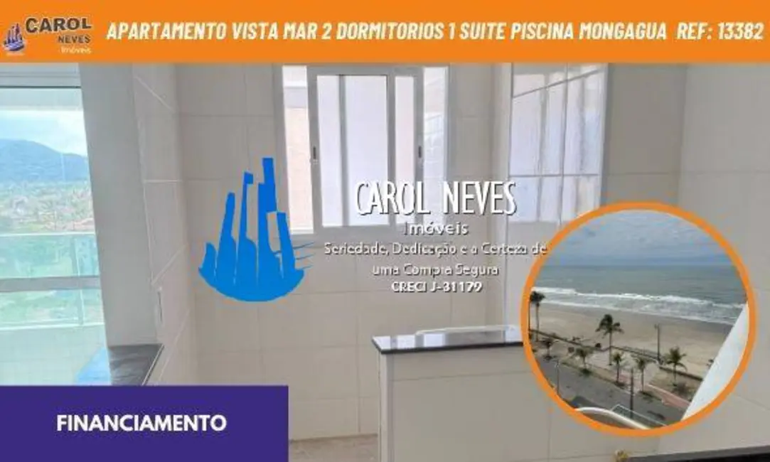 Foto 1 de Apartamento com 2 quartos à venda, 68m2 em Mongagua - SP