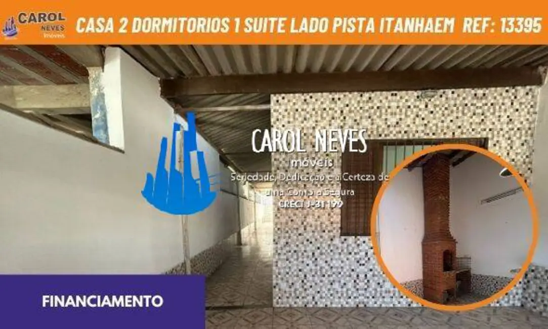 Foto 1 de Casa com 2 quartos à venda, 121m2 em Itanhaem - SP