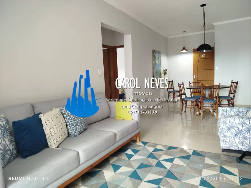 Foto 8 de Apartamento com 3 quartos para alugar, 70m2 em Centro, Mongagua - SP