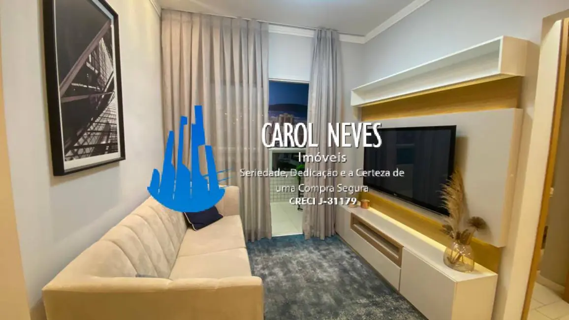 Foto 3 de Apartamento com 2 quartos à venda, 60m2 em Boqueirão, Praia Grande - SP