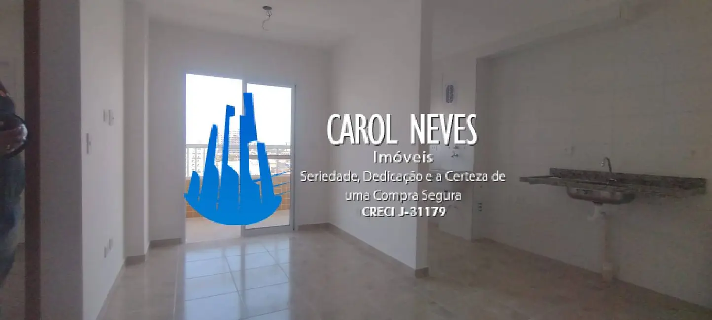 Foto 2 de Apartamento com 2 quartos à venda, 60m2 em Boqueirão, Praia Grande - SP