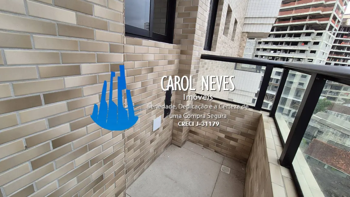 Foto 4 de Apartamento com 1 quarto à venda, 57m2 em Caiçara, Praia Grande - SP