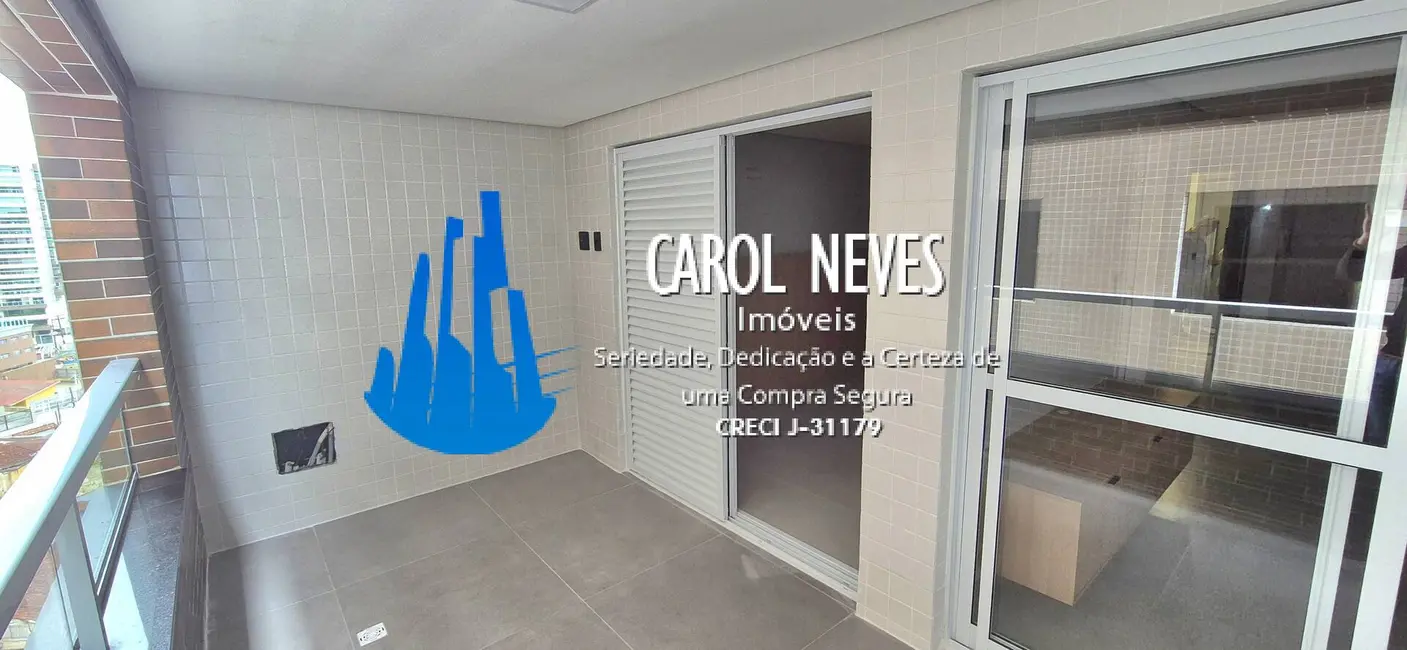 Foto 9 de Apartamento com 1 quarto à venda, 55m2 em Caiçara, Praia Grande - SP