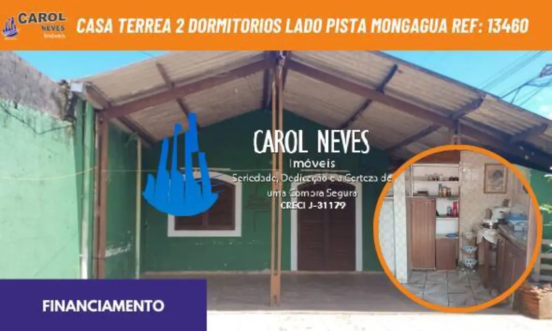 Foto 1 de Casa com 2 quartos à venda, 65m2 em Mongagua - SP