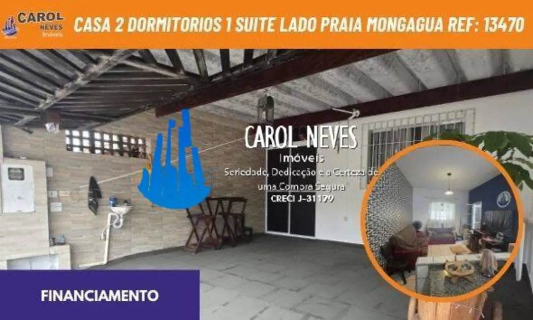 Foto 1 de Casa com 2 quartos à venda, 90m2 em Mongagua - SP