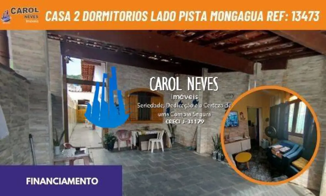 Foto 1 de Casa com 2 quartos à venda, 90m2 em Mongagua - SP