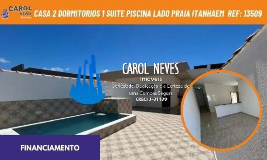 Foto 1 de Casa com 2 quartos à venda, 92m2 em Itanhaem - SP