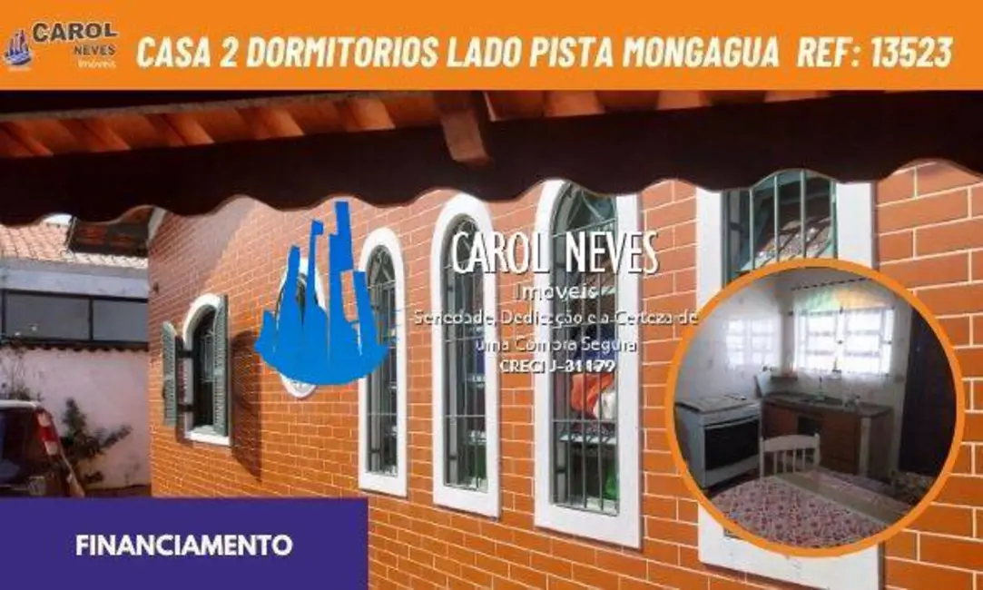 Foto 1 de Casa com 2 quartos à venda, 64m2 em Mongagua - SP