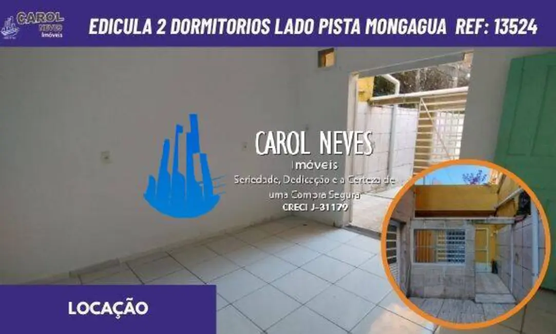 Foto 1 de Casa com 2 quartos para alugar, 60m2 em Mongagua - SP