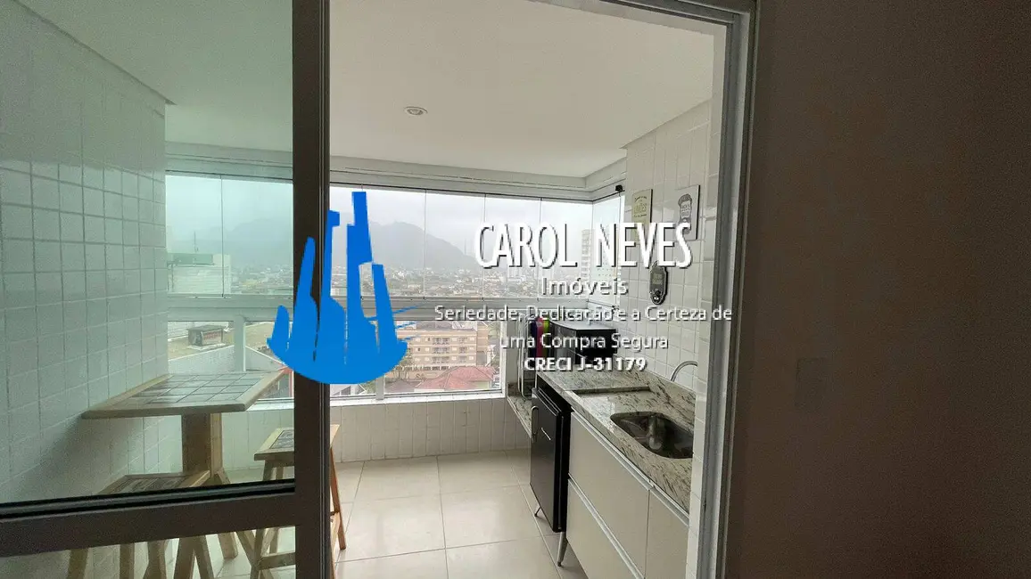 Foto 3 de Apartamento com 2 quartos para alugar em Mongagua - SP