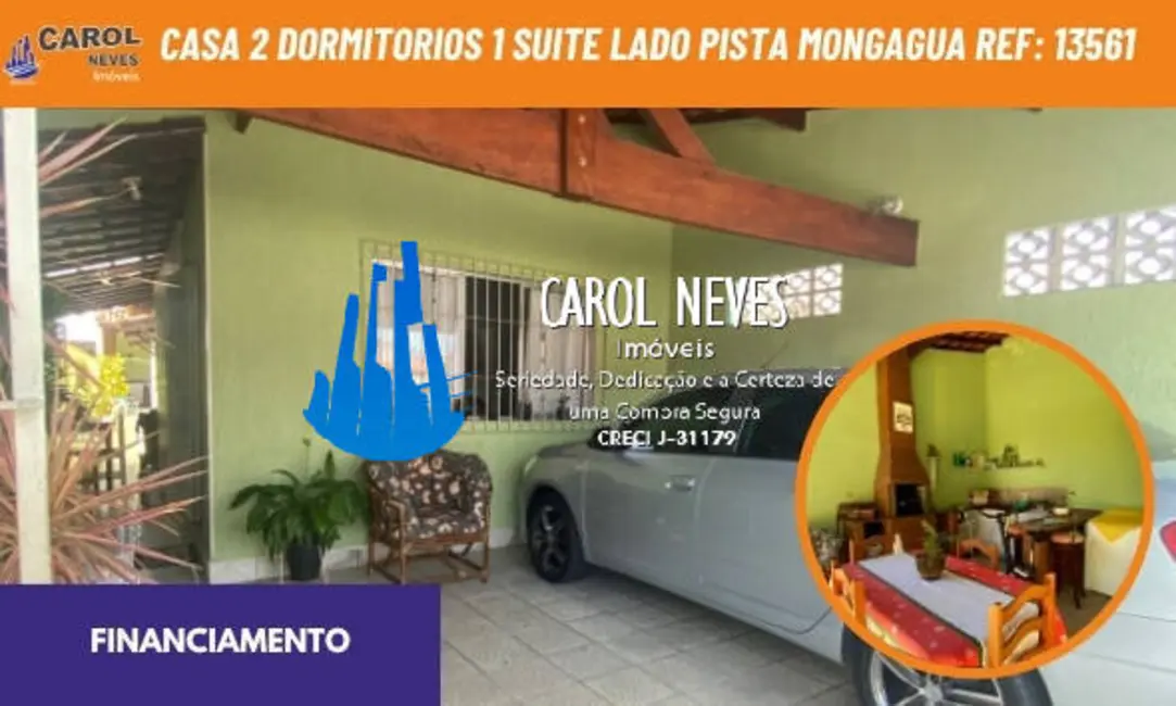 Foto 1 de Casa com 2 quartos à venda em Mongagua - SP