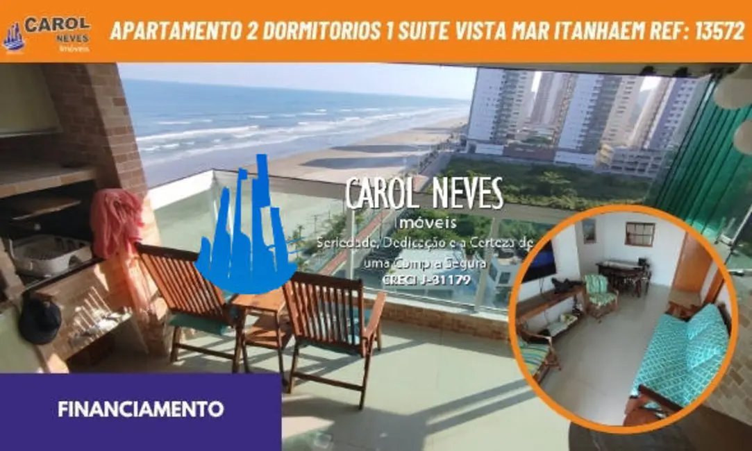 Foto 1 de Apartamento com 2 quartos à venda, 81m2 em Centro, Mongagua - SP