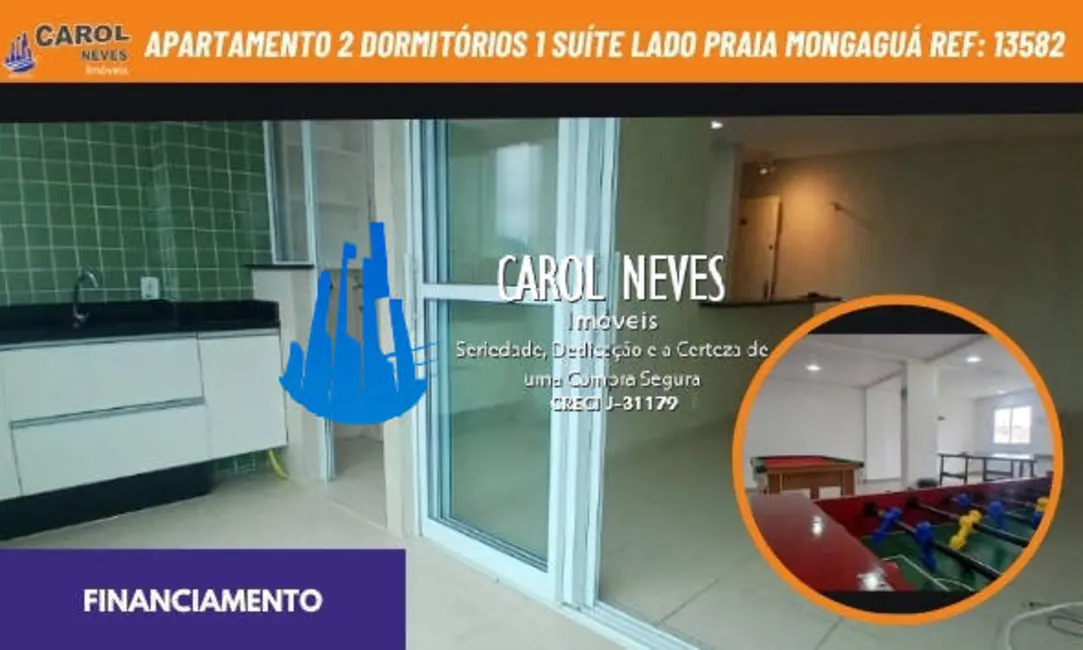 Apartamento com 2 quartos à venda em Mongagua - SP - imagem 1 Foto 1 de Apartamento com 2 quartos à venda em Mongagua - SP