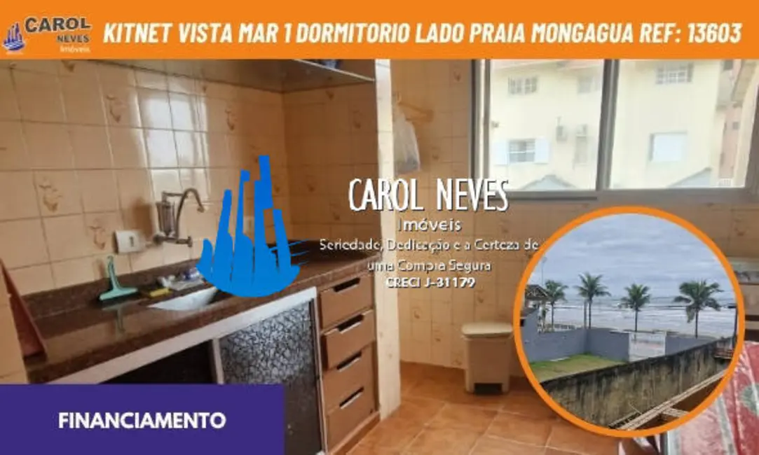 Kitnet com 1 quarto à venda, 52m2 em Mongagua - SP - imagem 1 Foto 1 de Kitnet com 1 quarto à venda, 52m2 em Mongagua - SP