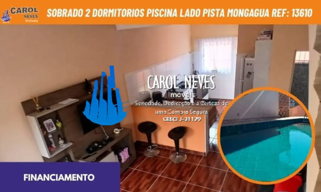 Foto 1 de Casa com 2 quartos à venda, 74m2 em Mongagua - SP