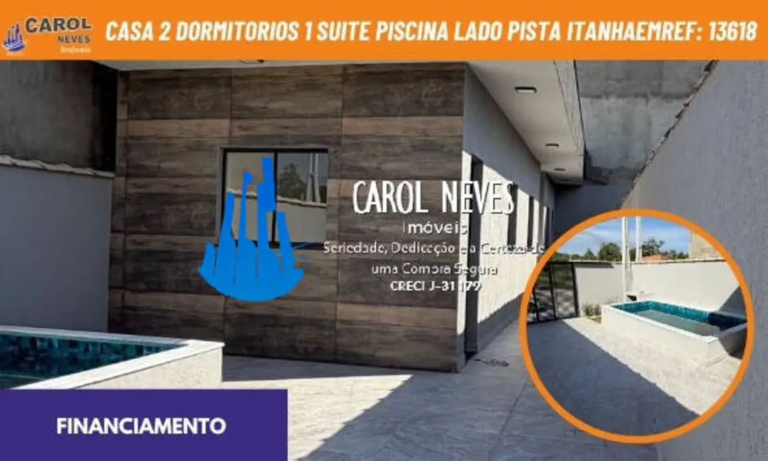 Foto 1 de Casa com 2 quartos à venda, 60m2 em Itanhaem - SP