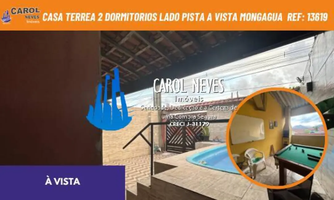 Foto 1 de Casa com 2 quartos à venda, 83m2 em Mongagua - SP