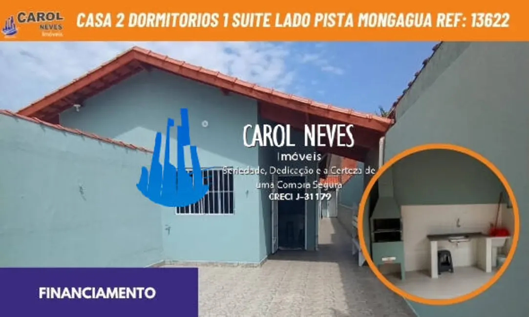 Foto 1 de Casa com 2 quartos à venda, 89m2 em Agenor de Campos, Mongagua - SP