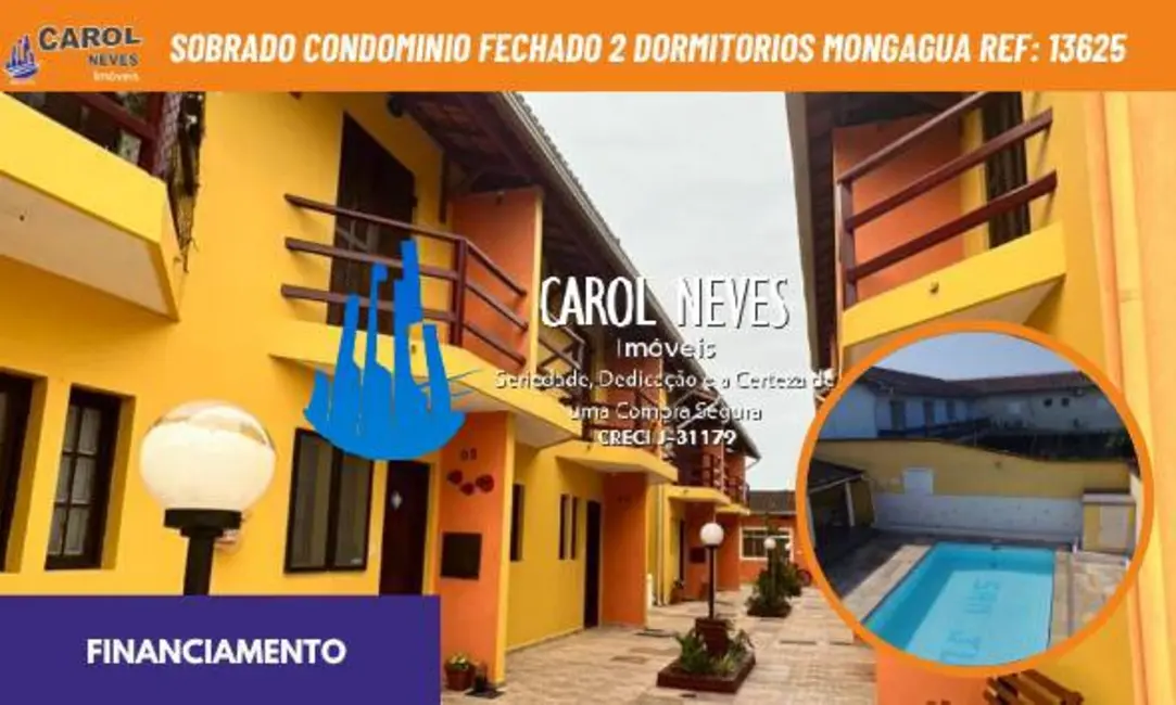 Foto 1 de Casa com 2 quartos à venda, 77m2 em Mongagua - SP