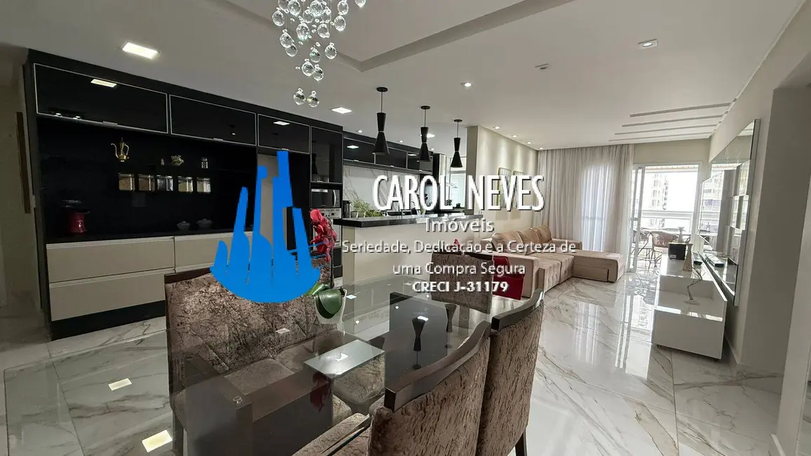 Foto 3 de Apartamento com 3 quartos à venda, 145m2 em Guilhermina, Praia Grande - SP
