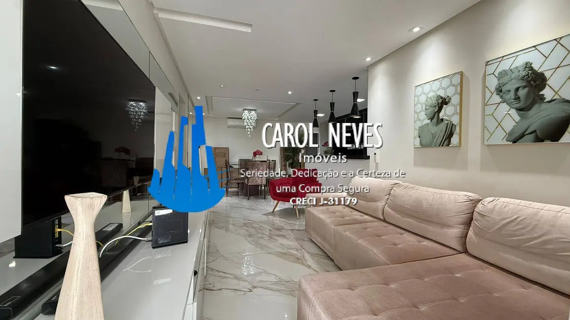Foto 7 de Apartamento com 3 quartos à venda, 145m2 em Guilhermina, Praia Grande - SP