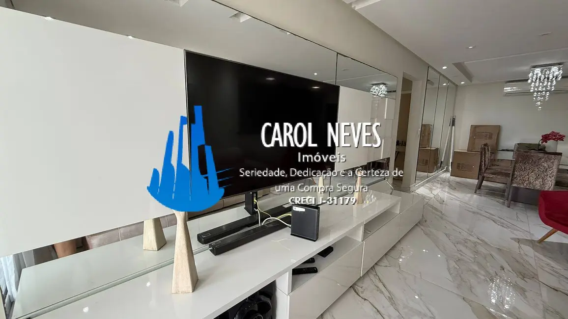 Foto 6 de Apartamento com 3 quartos à venda, 145m2 em Guilhermina, Praia Grande - SP