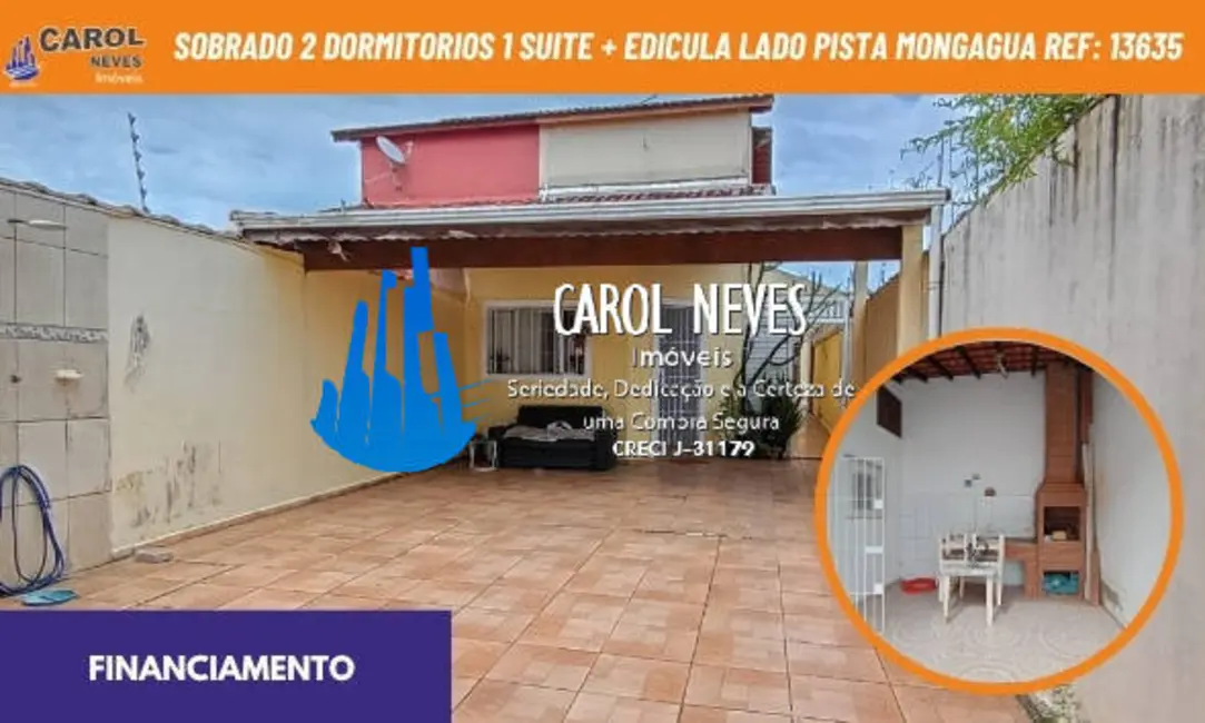 Foto 1 de Casa com 2 quartos à venda, 196m2 em Mongagua - SP