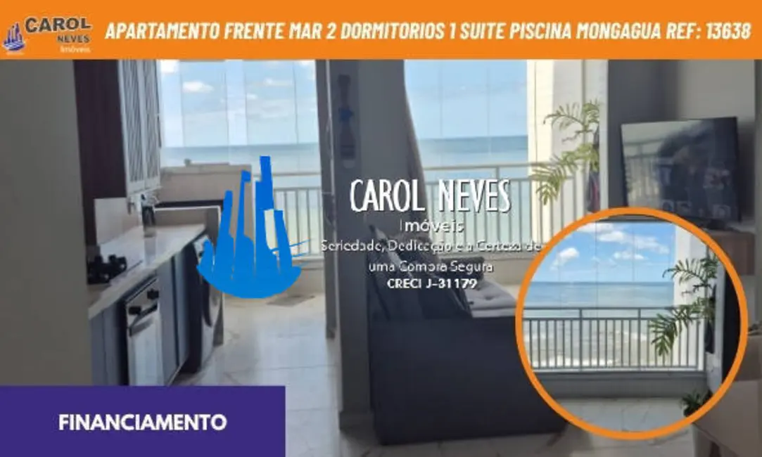 Foto 1 de Apartamento com 2 quartos à venda, 60m2 em Mongagua - SP