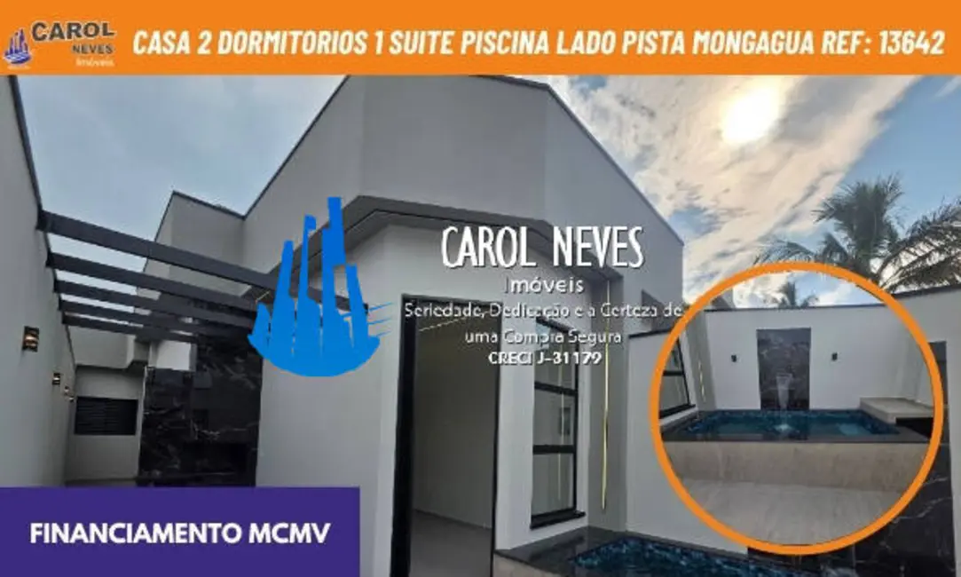 Foto 1 de Casa com 2 quartos à venda, 85m2 em Mongagua - SP