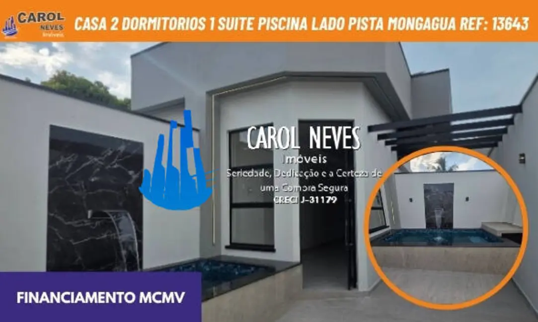 Foto 1 de Casa com 2 quartos à venda, 85m2 em Mongagua - SP